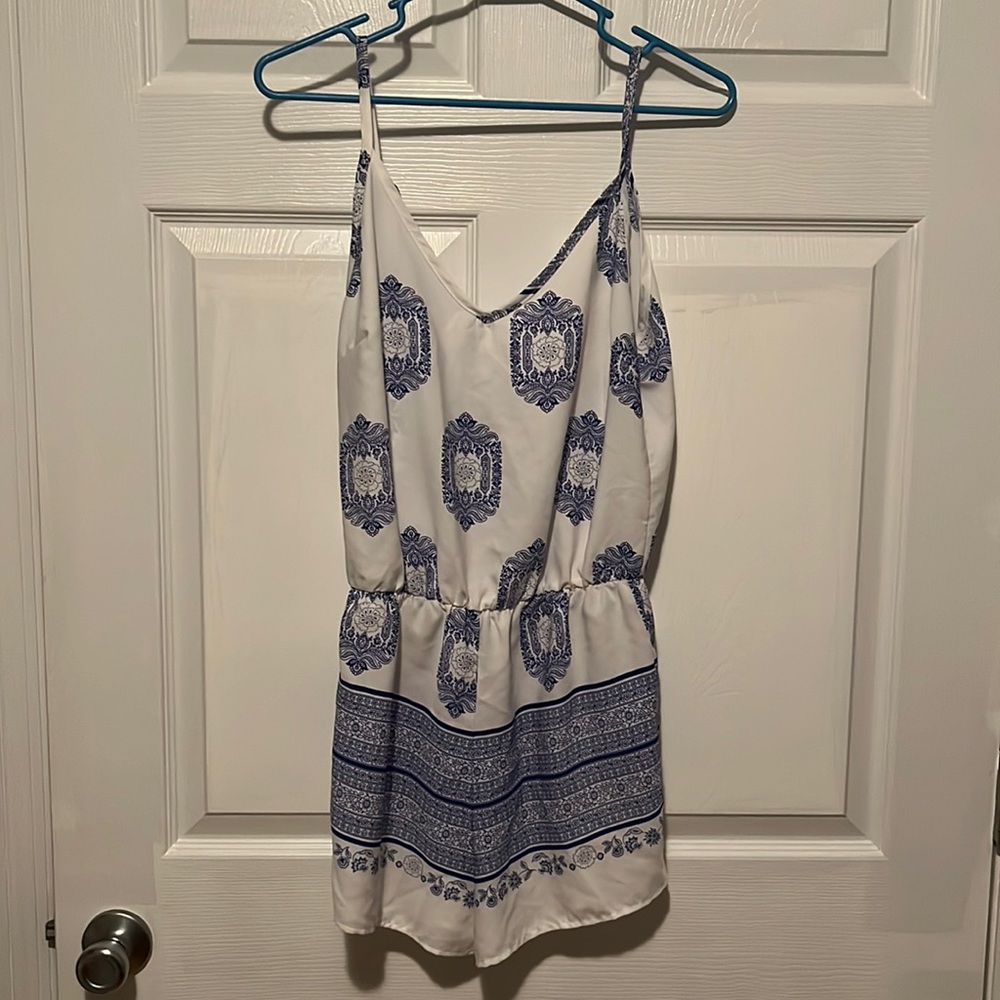 A’Gaci spaghetti strap romper